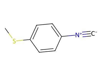 4-(Methylthio)phenylisocyanide structure