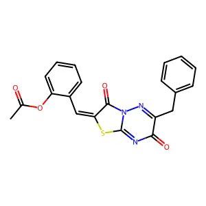 C21H15N3O4S structure