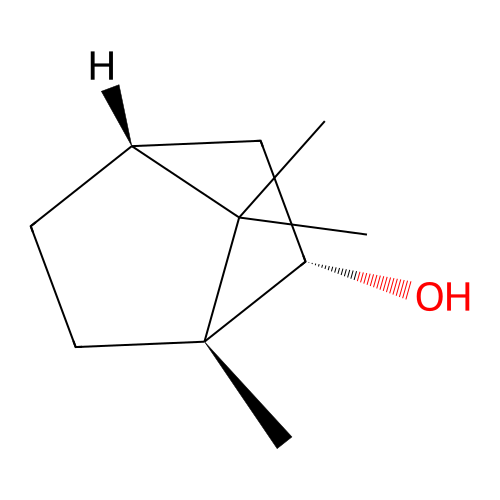 右旋冰片 structure