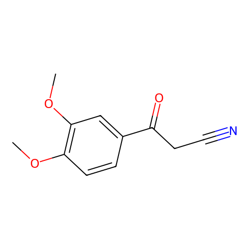 3-(3,4-Dimethoxyphenyl)-3-oxopropanenitrile structure