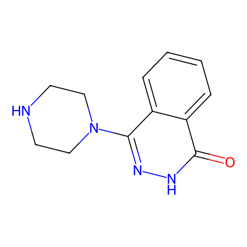 4-piperazin-1-yl-2H-phthalazin-1-one structure