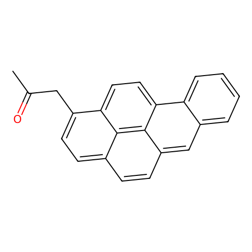 Ketone, benzo(a)pyren-1-yl methyl- structure