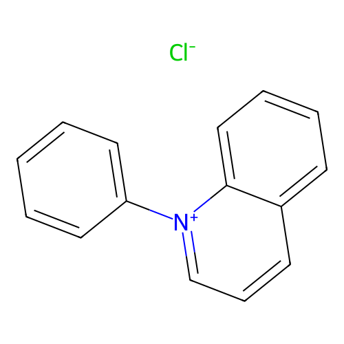 1-Phenylquinolinium structure