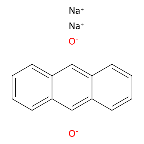9,10-Anthracenediol, sodium salt (1:2) structure