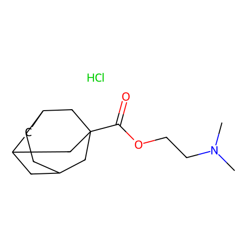 2-(Dimethylamino)ethyl tricyclo[4.3.1.1(3,8)]unde structure