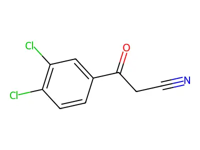 3-(3,4-Dichlorophenyl)-3-oxopropanenitrile structure