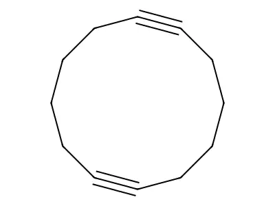 1,7-Cyclododecadiyne structure