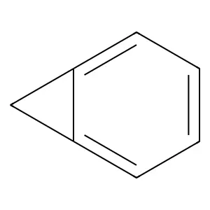 Bicyclo(4.1.0)hepta-1,3,5-triene structure