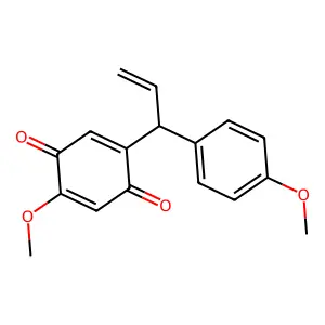 (S)-4,4'-Dimethoxydalbergione structure