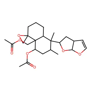 大青素 structure