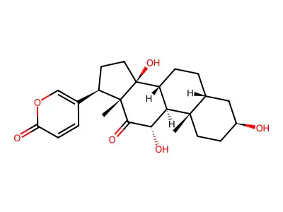 沙蟾毒精 structure