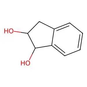 1H-Indene-1,2-diol, 2,3-dihydro-, trans- structure