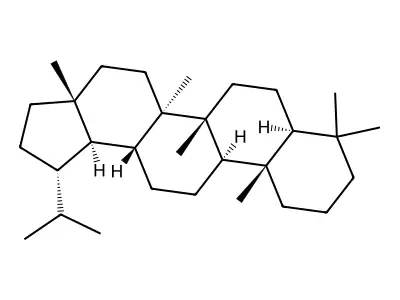 羽扇豆烷 structure