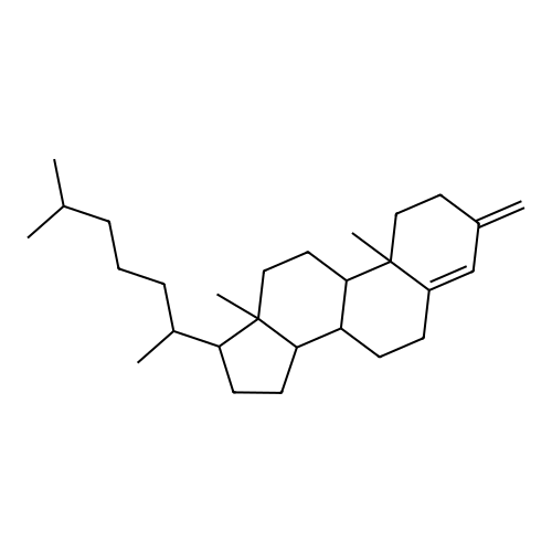 3-Methylidenecholest-4-ene structure