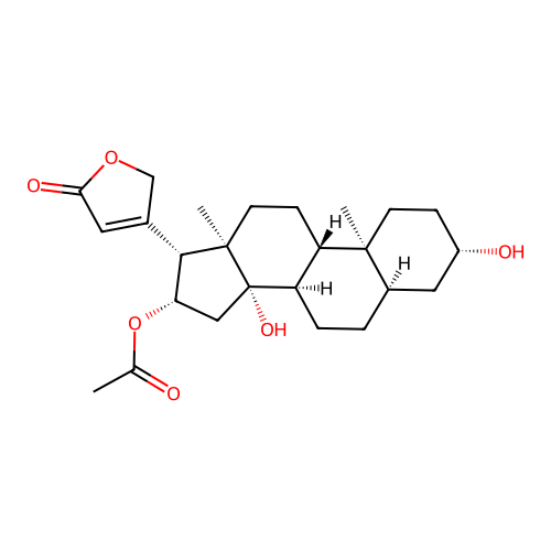 Oleandrigenin structure