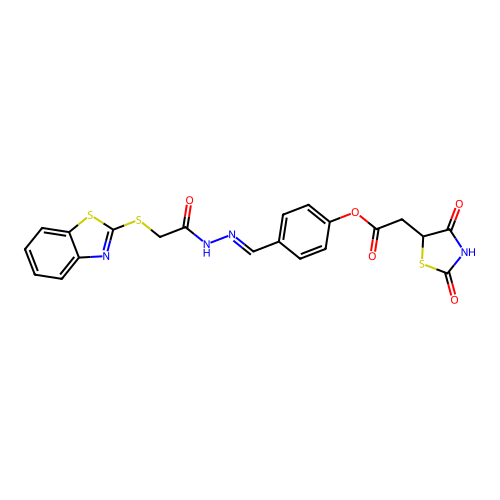 C21H16N4O5S3 structure