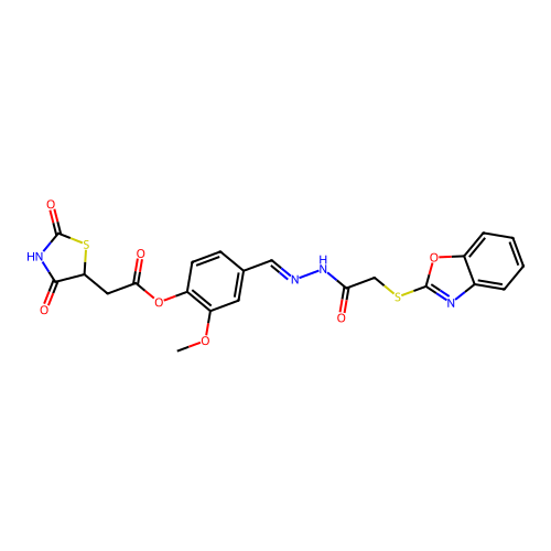 C22H18N4O7S2 structure