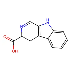 4,9-dihydro-3H-pyrido[3,4-b]indole-3-carboxylic acid structure
