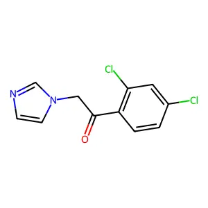 1-(2,4-dichlorophenyl)-2-(1H-imidazol-1-yl)ethan-1-one structure
