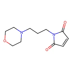 1-[3-(morpholin-4-yl)propyl]-2,5-dihydro-1H-pyrrole-2,5-dione structure