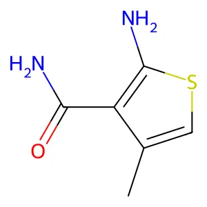 2-Amino-4-methylthiophene-3-carboxamide structure