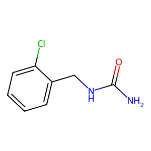 [(2-Chlorophenyl)methyl]urea structure