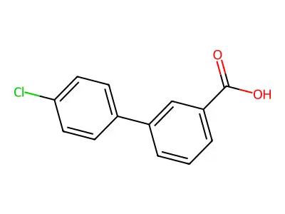Phenyl 4-chlorobenzoate structure