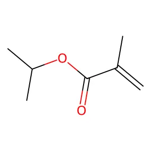 Isopropyl methacrylate structure