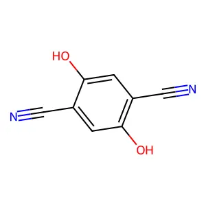 2,5-Dihydroxyterephthalonitrile structure
