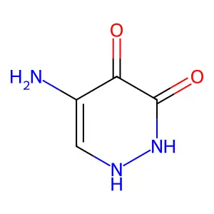 5-Amino-4-hydroxy-3(2H)-pyridazinone structure