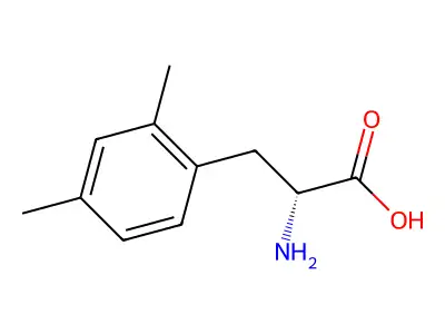 2-Amino-3-(2,4-dimethylphenyl)propanoic acid structure