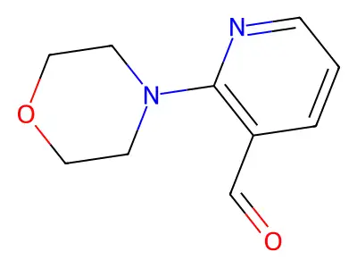 2-Morpholinonicotinaldehyde structure
