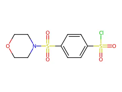 4-(Morpholine-4-sulfonyl)benzene-1-sulfonyl chloride structure