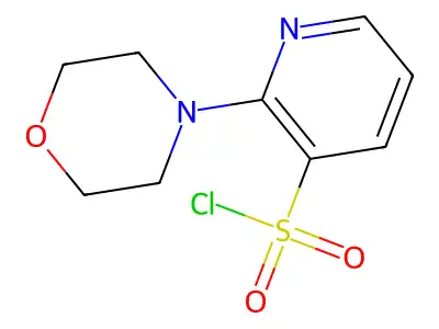 2-(Morpholin-4-yl)pyridine-3-sulfonyl chloride structure