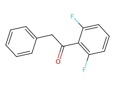 1-(2,6-Difluorophenyl)-2-phenyl-1-ethanone structure