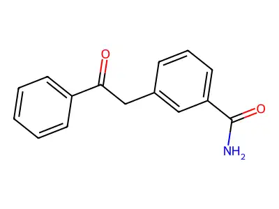3-(2-Oxo-2-phenylethyl)benzamide structure