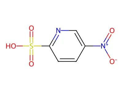 5-nitropyridine-2-sulfonic Acid structure