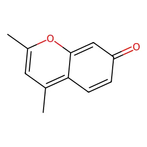 2,4-dimethyl-7H-chromen-7-one structure