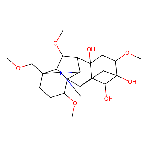 Delphonine structure