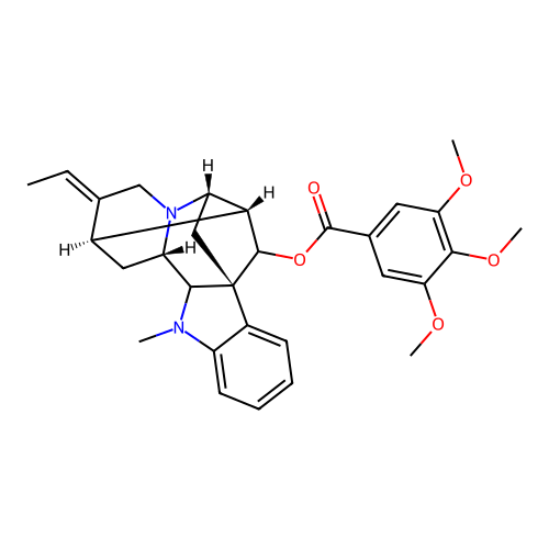 Rauvomitin structure