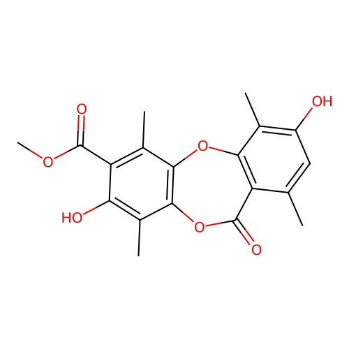 Dechlorohypophysciosporin structure