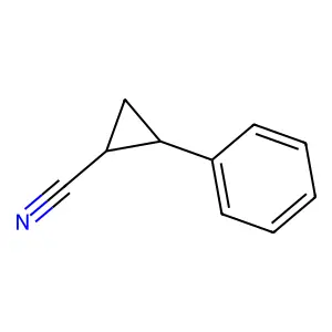 2-Phenylcyclopropanecarbonitrile structure
