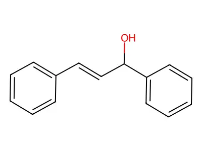 1,3-Diphenylprop-2-en-1-ol structure