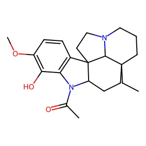 Aspidocarpine structure