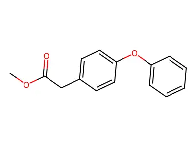 Methyl 2-(4-benzyloxyphenyl)acetate structure