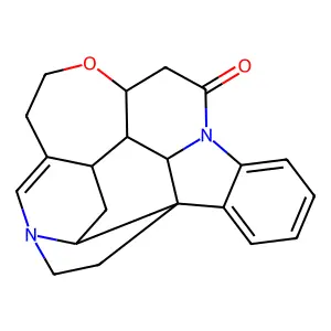 1,20-Didehydro-1,22-dihydrostrychnidin-10-one structure
