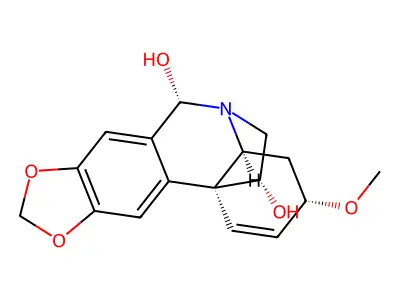 Haemanthidine structure