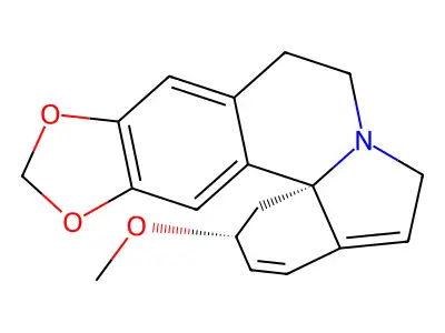 Erythraline structure
