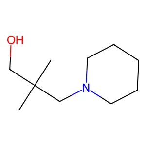 2,2-Dimethyl-3-(piperidin-1-yl)propan-1-ol structure