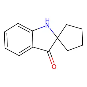 1',3'-Dihydrospiro[cyclopentane-1,2'-indol]-3'-one structure